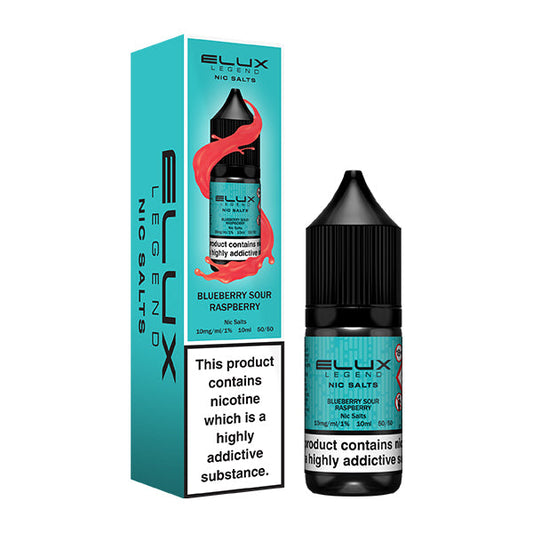 BLUEBERRY SOUR RASPBERRY 10ML BY ELUX LEGEND