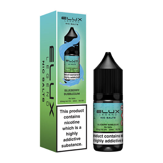 BLUEBERRY BUBBLEGUM 10ML BY ELUX LEGEND